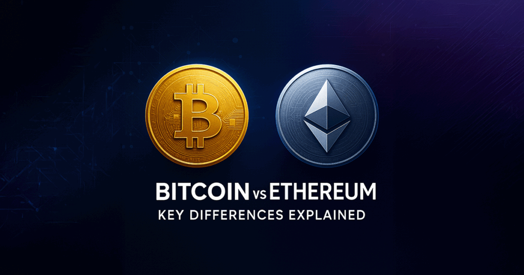 Bitcoin vs Ethereum