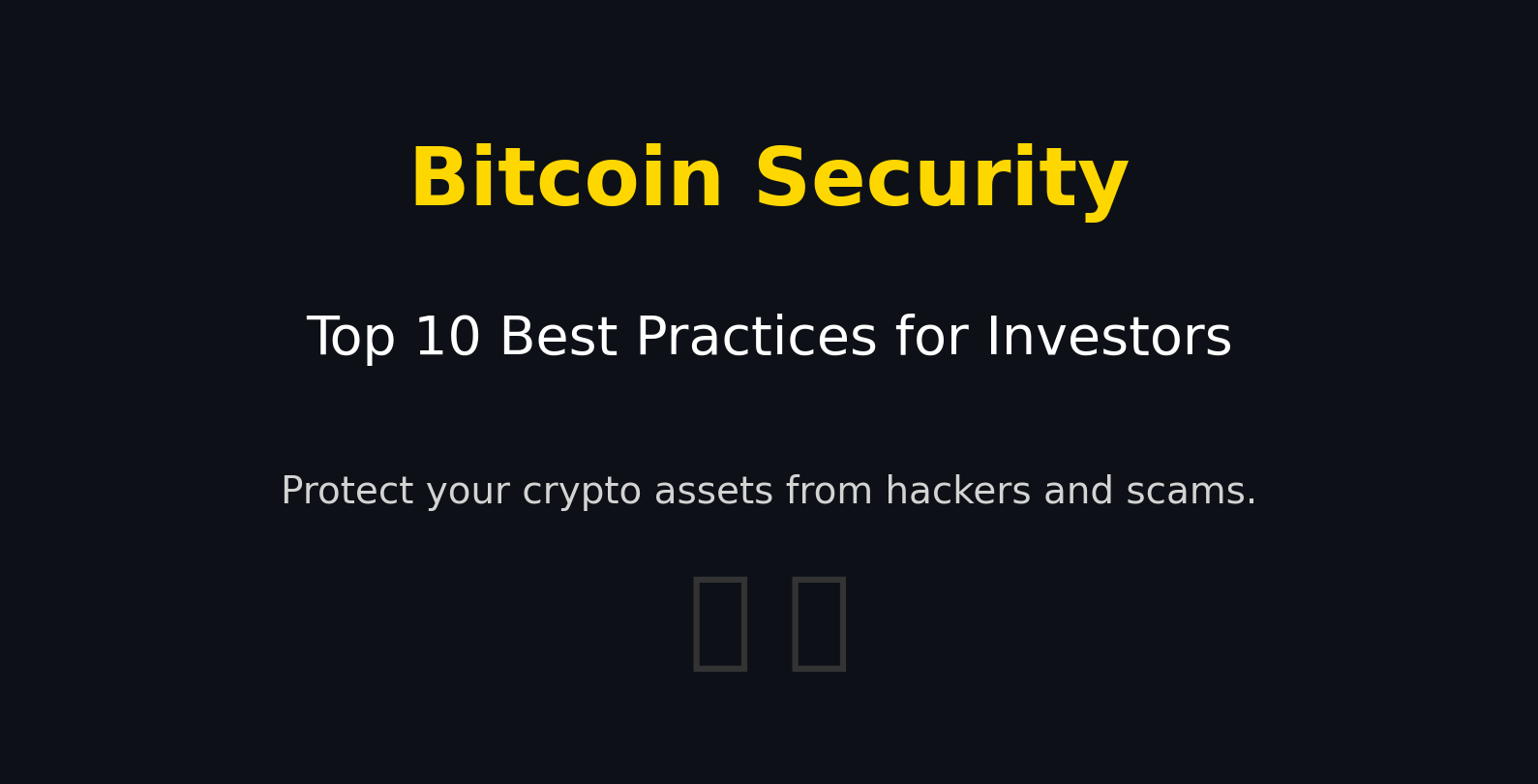 bitcoin security